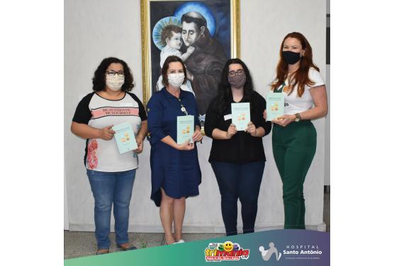 Projeto de Pedagogia Hospitalar do HSA vira tema central de livro da escritora Mariana Campos Silva.