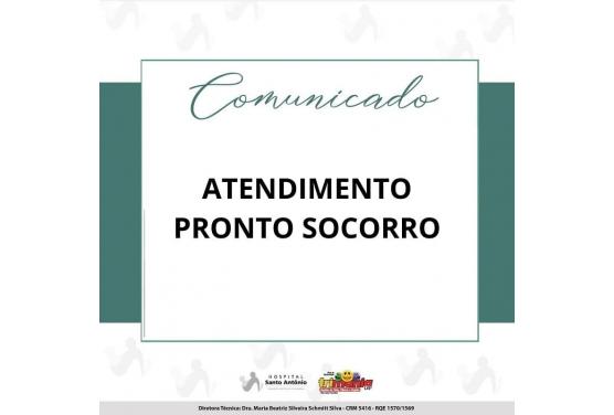 Pedimos que os pacientes procurem o hospital somente em casos de urgência e emergência