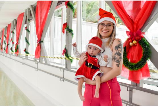 Um desejo de Natal nos corredores do Hospital Santo Antônio